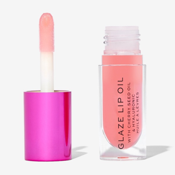 Revolution Glaze Lip Oil - Glam Pink - Picture 1 of 2